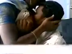 Big breasted indian babe lets her paramour caress her love muffins